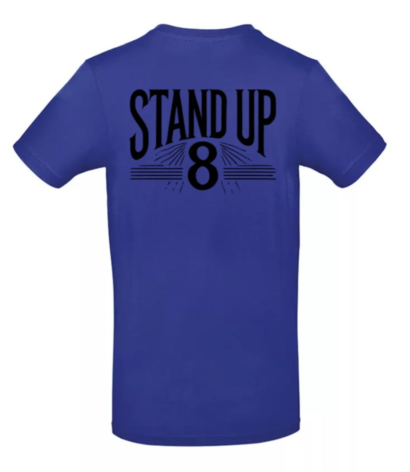 Rise Again Heren T-Shirt – Classic Edition ( Witte & Zwarte Logo's)