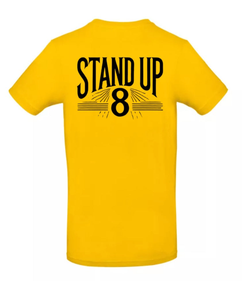 Rise Again Heren T-Shirt – Classic Edition ( Witte & Zwarte Logo's)