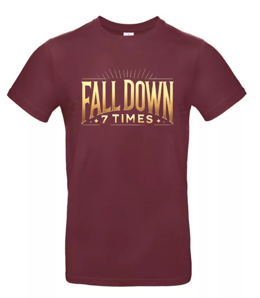 Rise Again Heren T-Shirt - Power Edition (Gouden logo's)