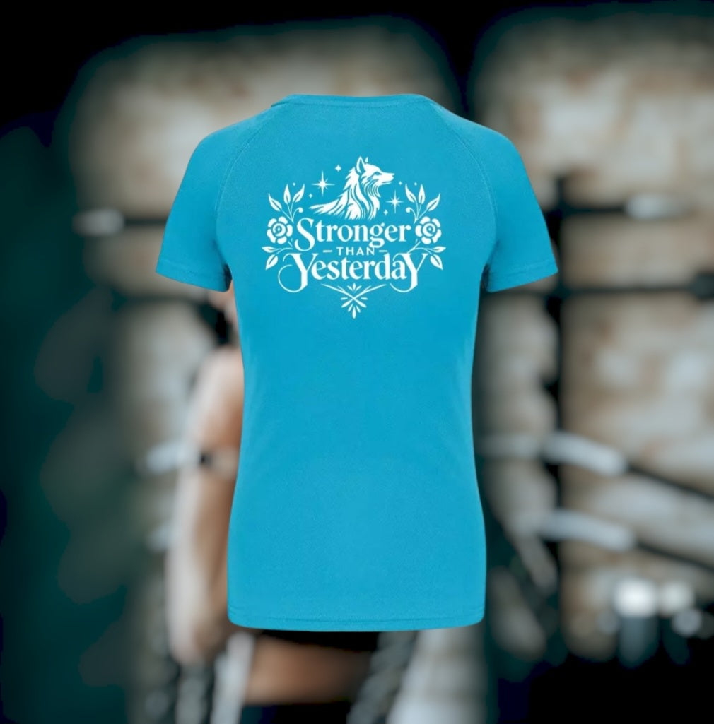 Stronger than yesterday Sport T-Shirt