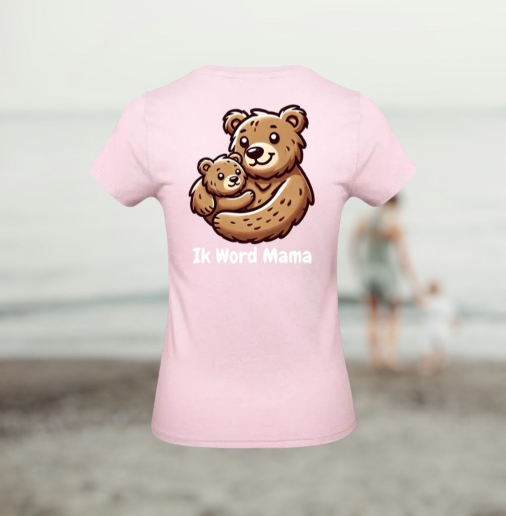 Ik Word Mama Dames T-Shirt - Animals Edition
