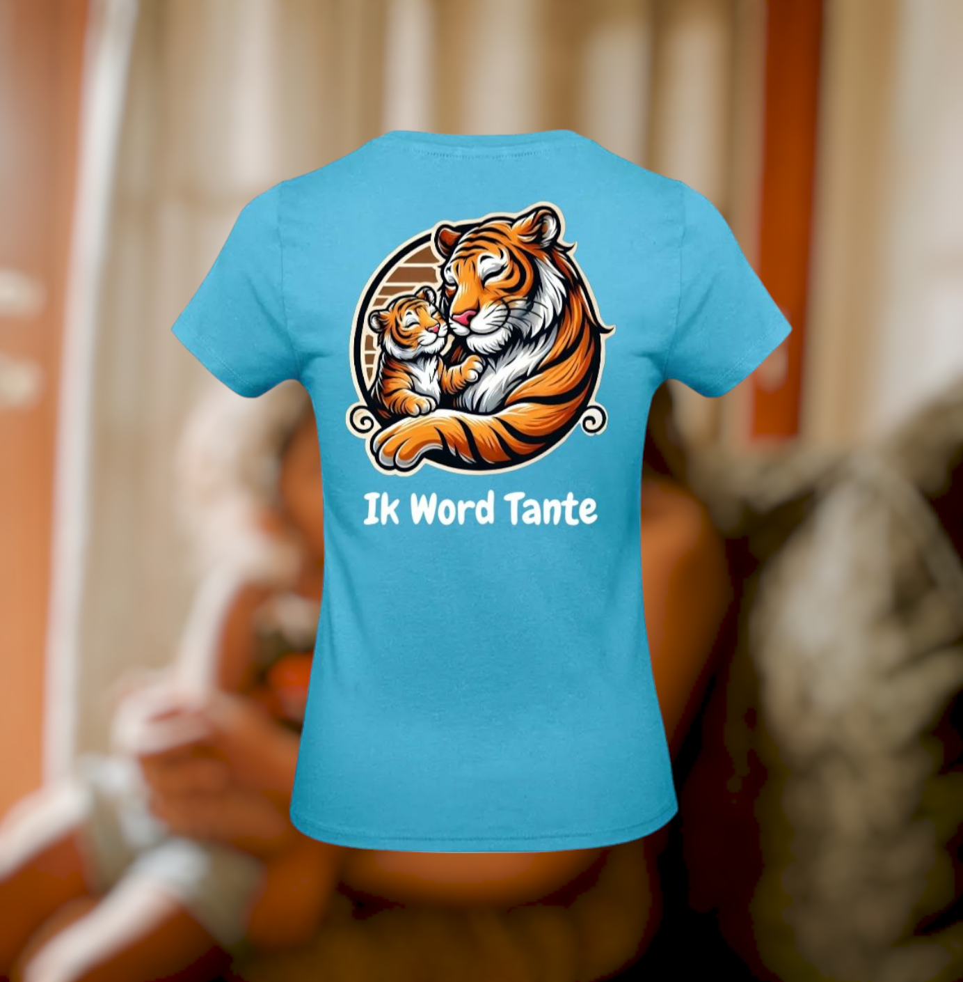 Ik Word Tante Dames T-Shirt - Animals Edition