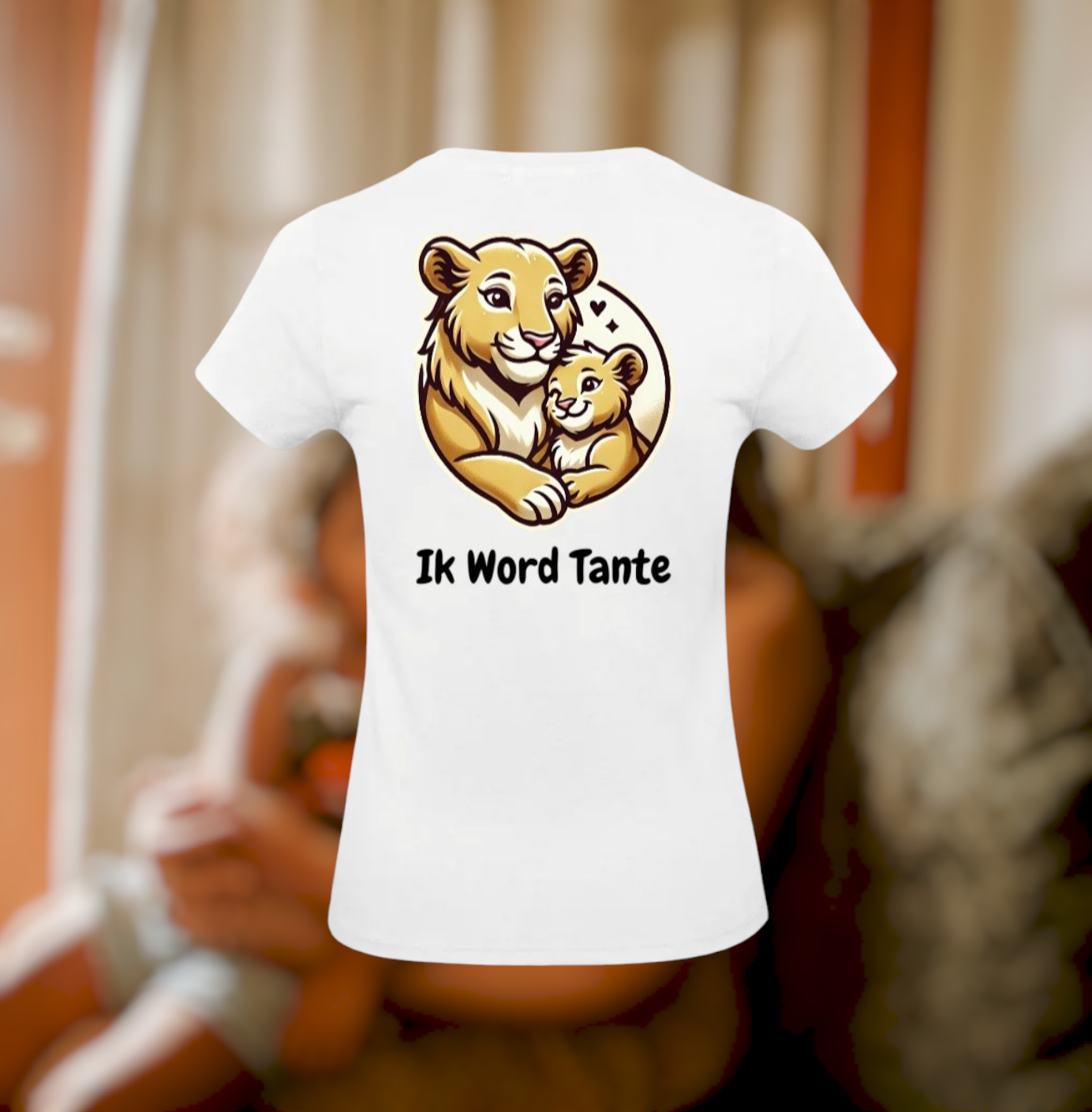 Ik Word Tante Dames T-Shirt - Animals Edition