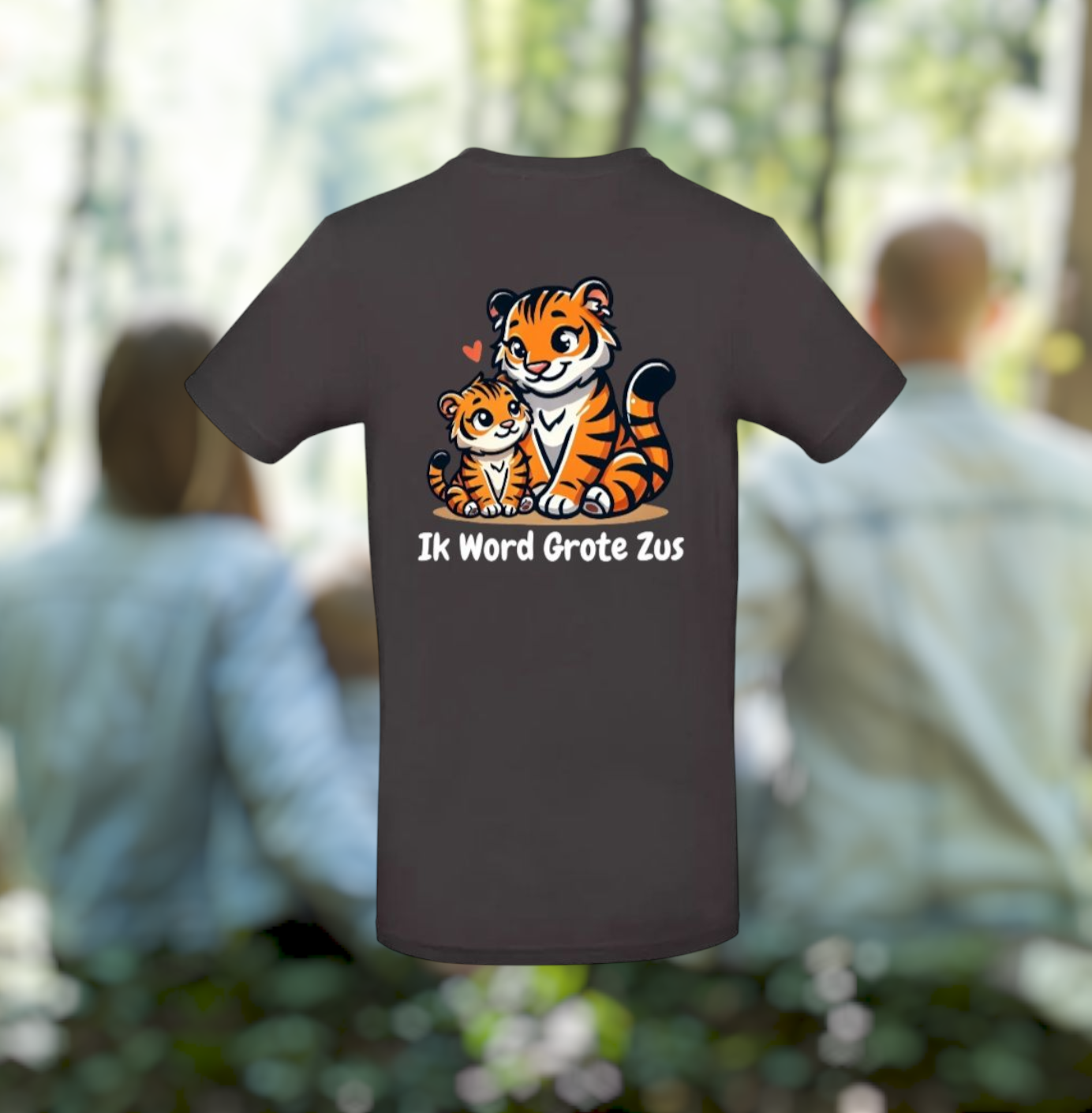 Ik Word Grote Zus Meisjes T-Shirt – Animals Edition