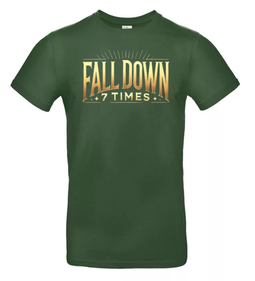 Rise Again Heren T-Shirt - Power Edition (Gouden logo's)