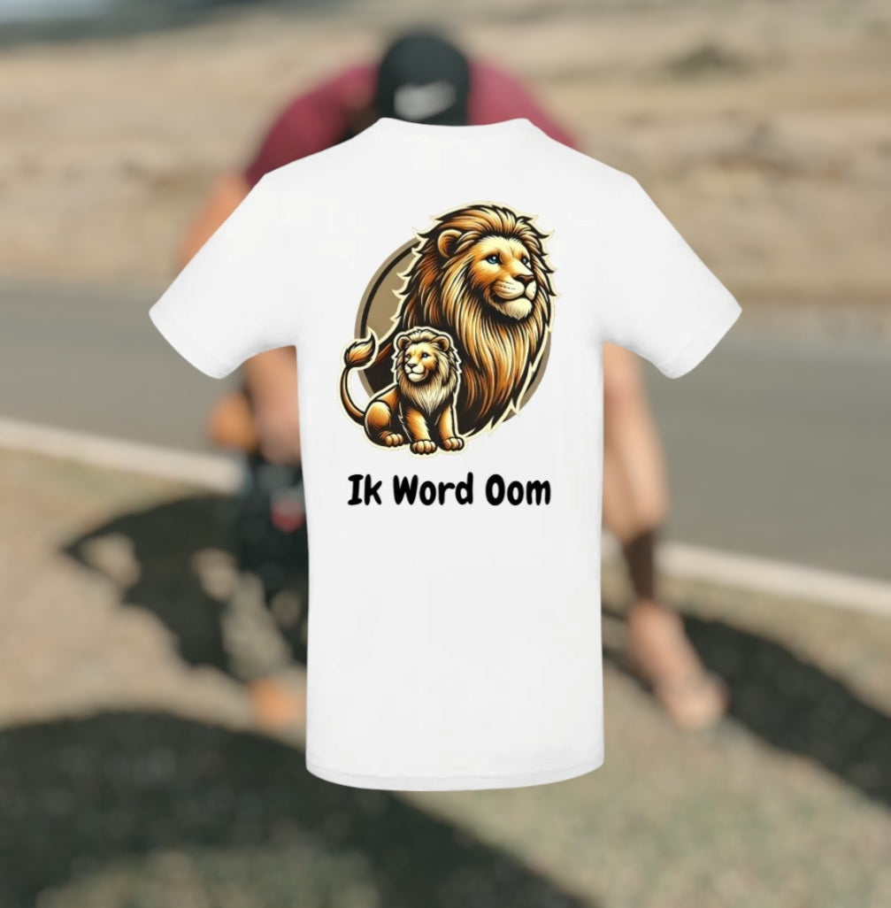 Ik Word Oom Heren T-Shirt - Animals Edition