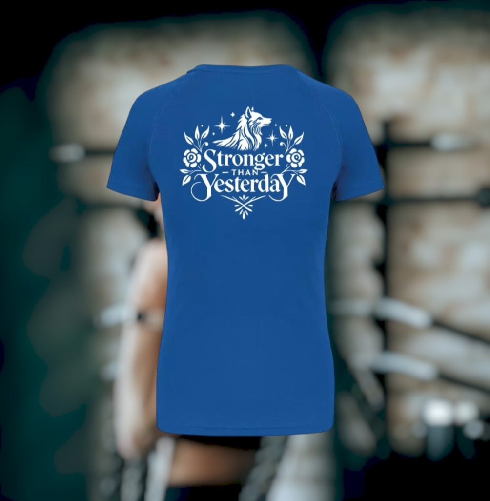 Stronger than yesterday Sport T-Shirt