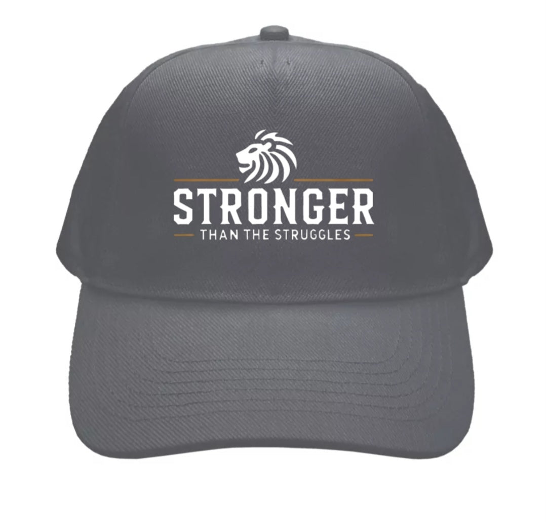 Stronger Than The Struggles Pet – Original Edition (Wit/Brons & Zwart/Brons Logo)