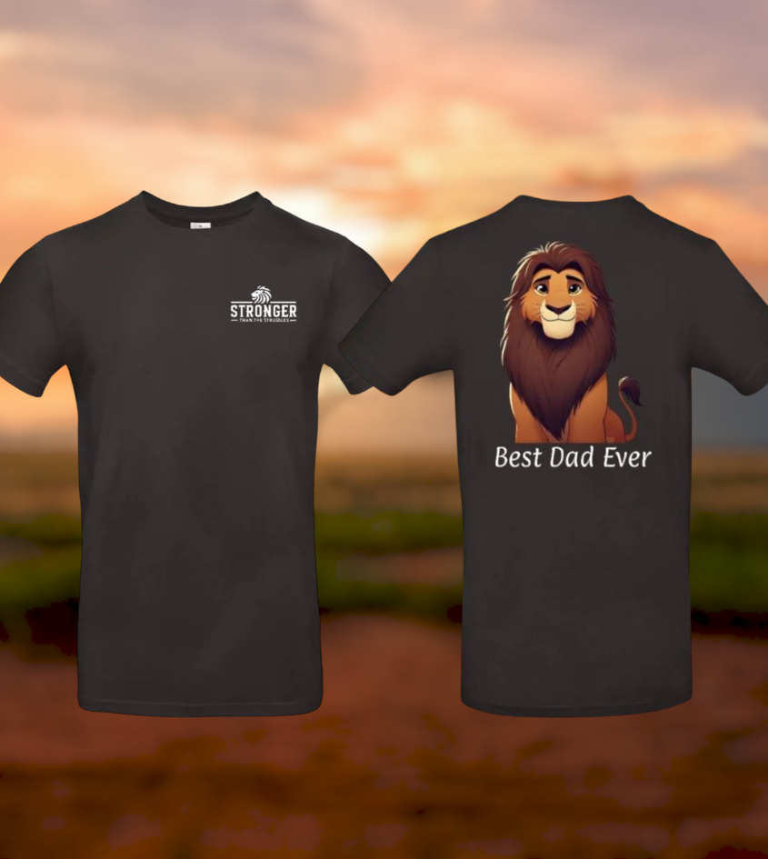 Best Dad Ever Heren T-Shirt - Animals Edition