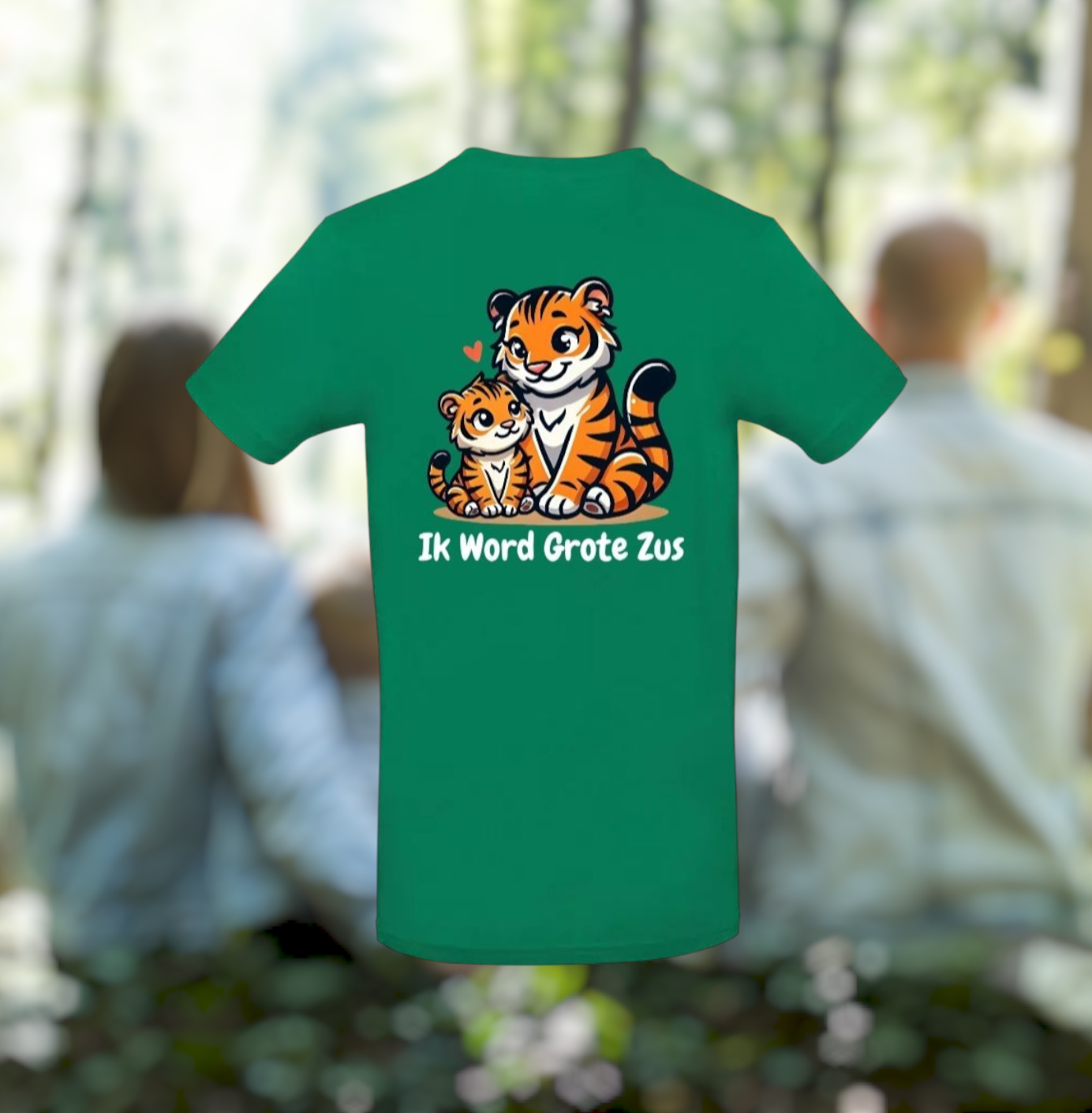 Ik Word Grote Zus Meisjes T-Shirt – Animals Edition