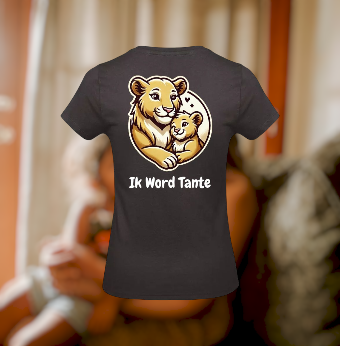 Ik Word Tante Dames T-Shirt - Animals Edition