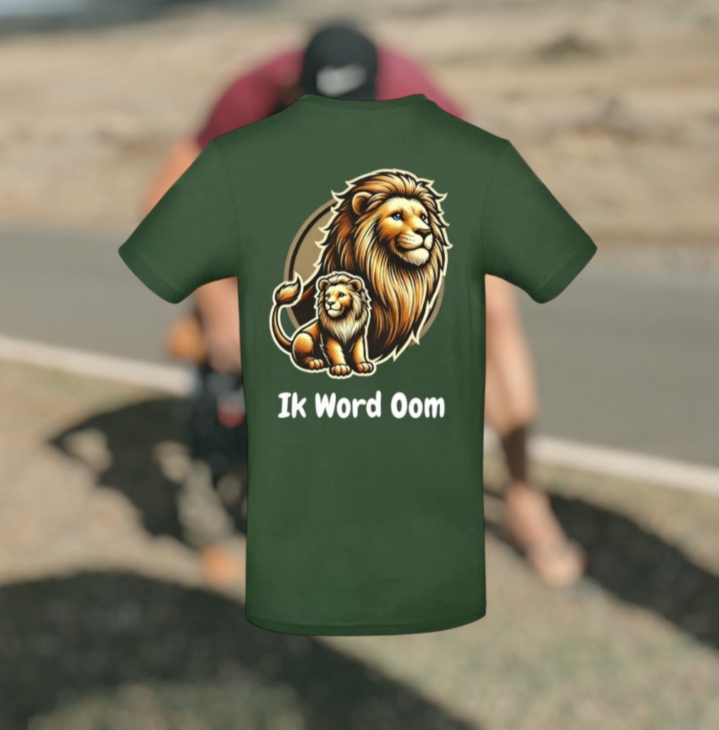 Ik Word Oom Heren T-Shirt - Animals Edition