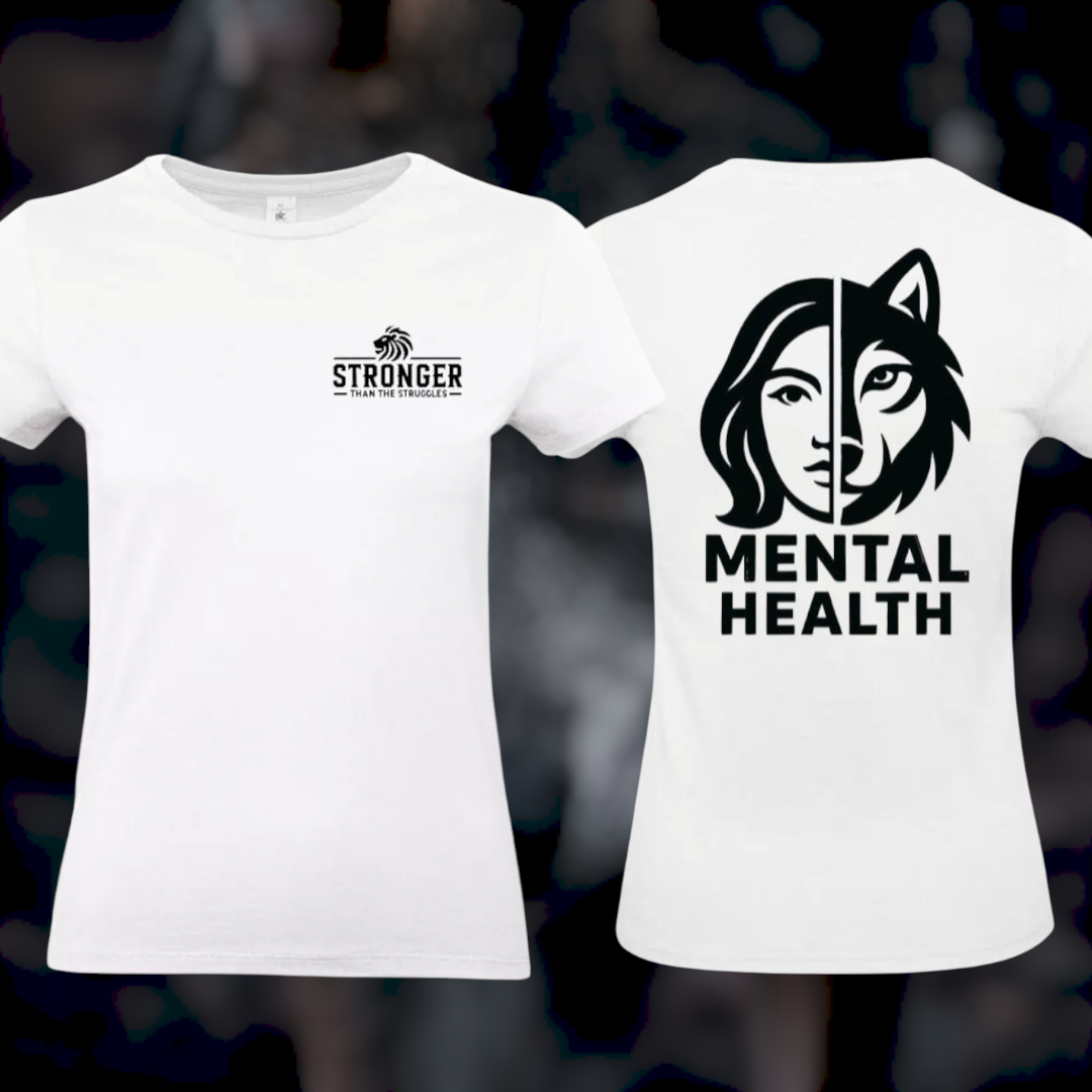 Mental Health Dames T-Shirt - Inner Wolf