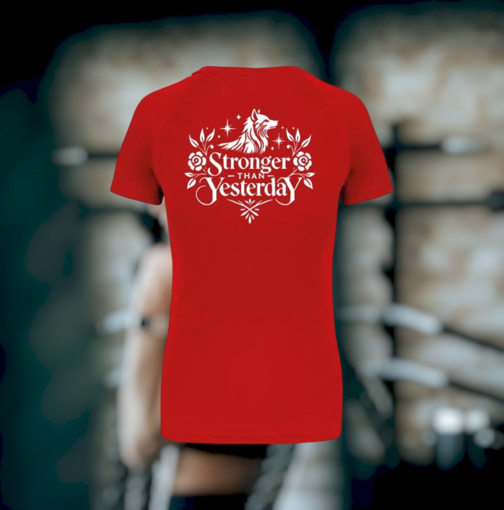 Stronger than yesterday Sport T-Shirt