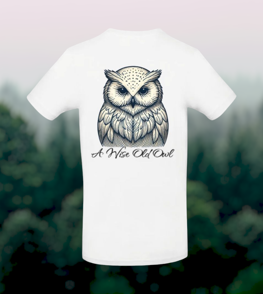 A Wise Old Owl Heren T-Shirt - Owl Edition