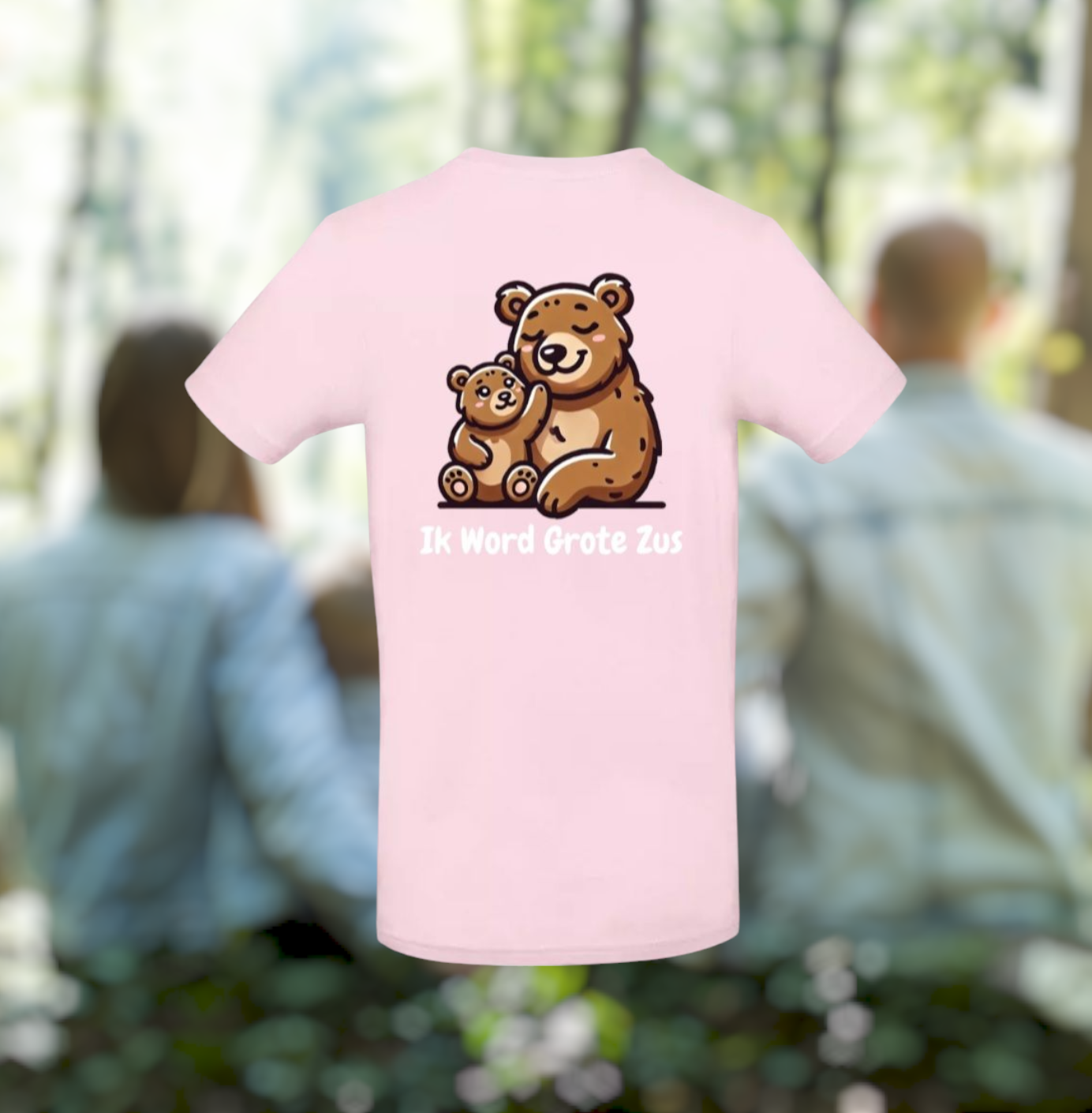 Ik Word Grote Zus Meisjes T-Shirt – Animals Edition