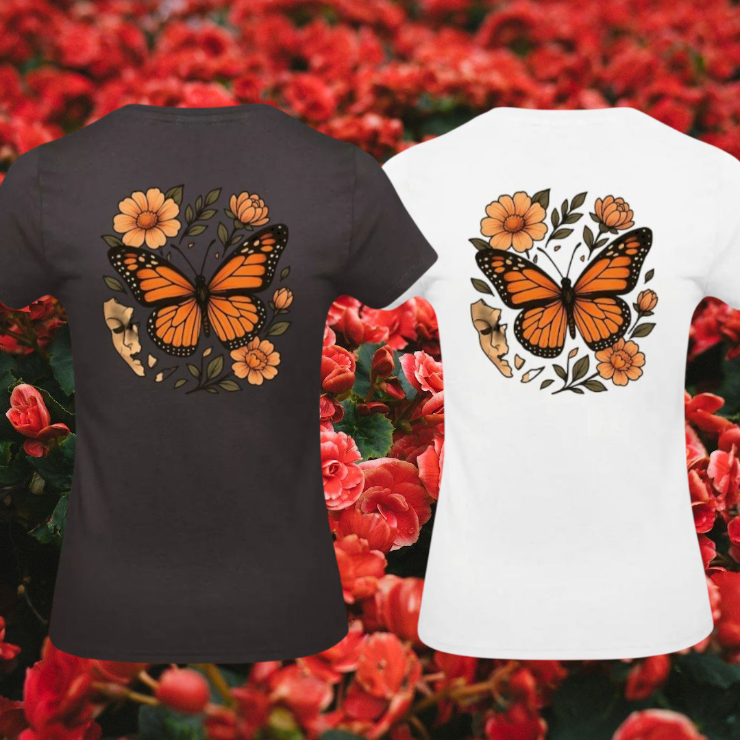 Vrij In Bloei Dames T-Shirt - Doorbreek Het Taboe