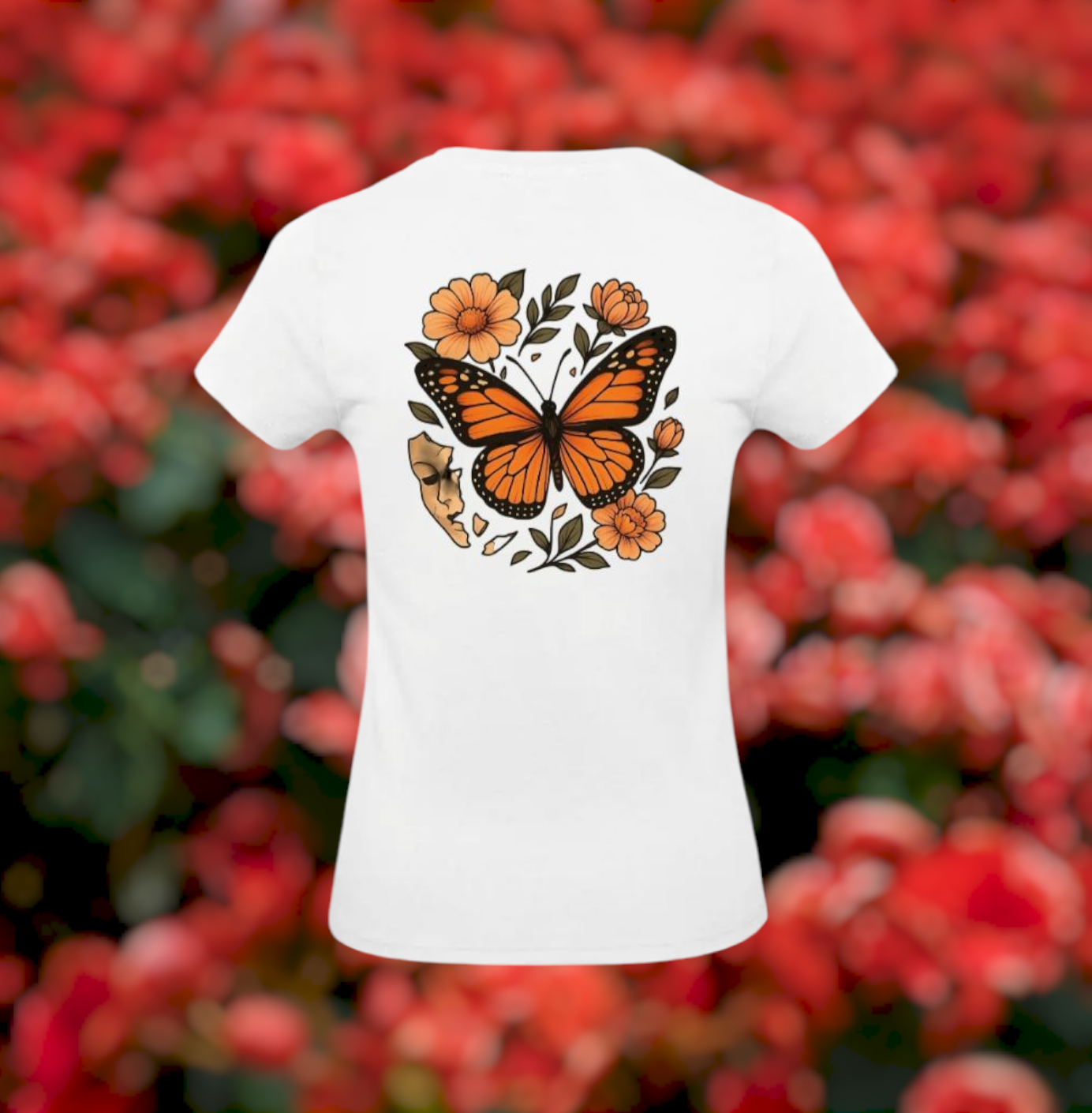 Vrij In Bloei Dames T-Shirt - Doorbreek Het Taboe