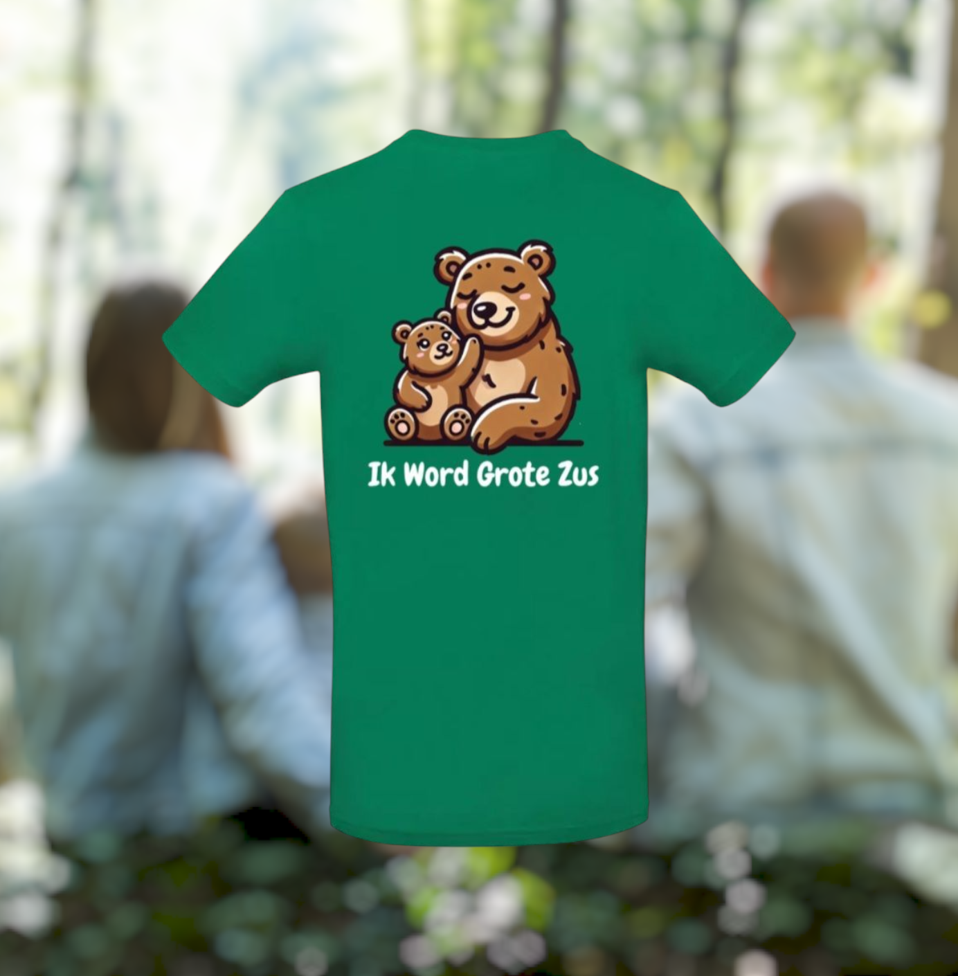 Ik Word Grote Zus Meisjes T-Shirt – Animals Edition