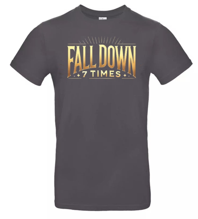 Rise Again Heren T-Shirt - Power Edition (Gouden logo's)