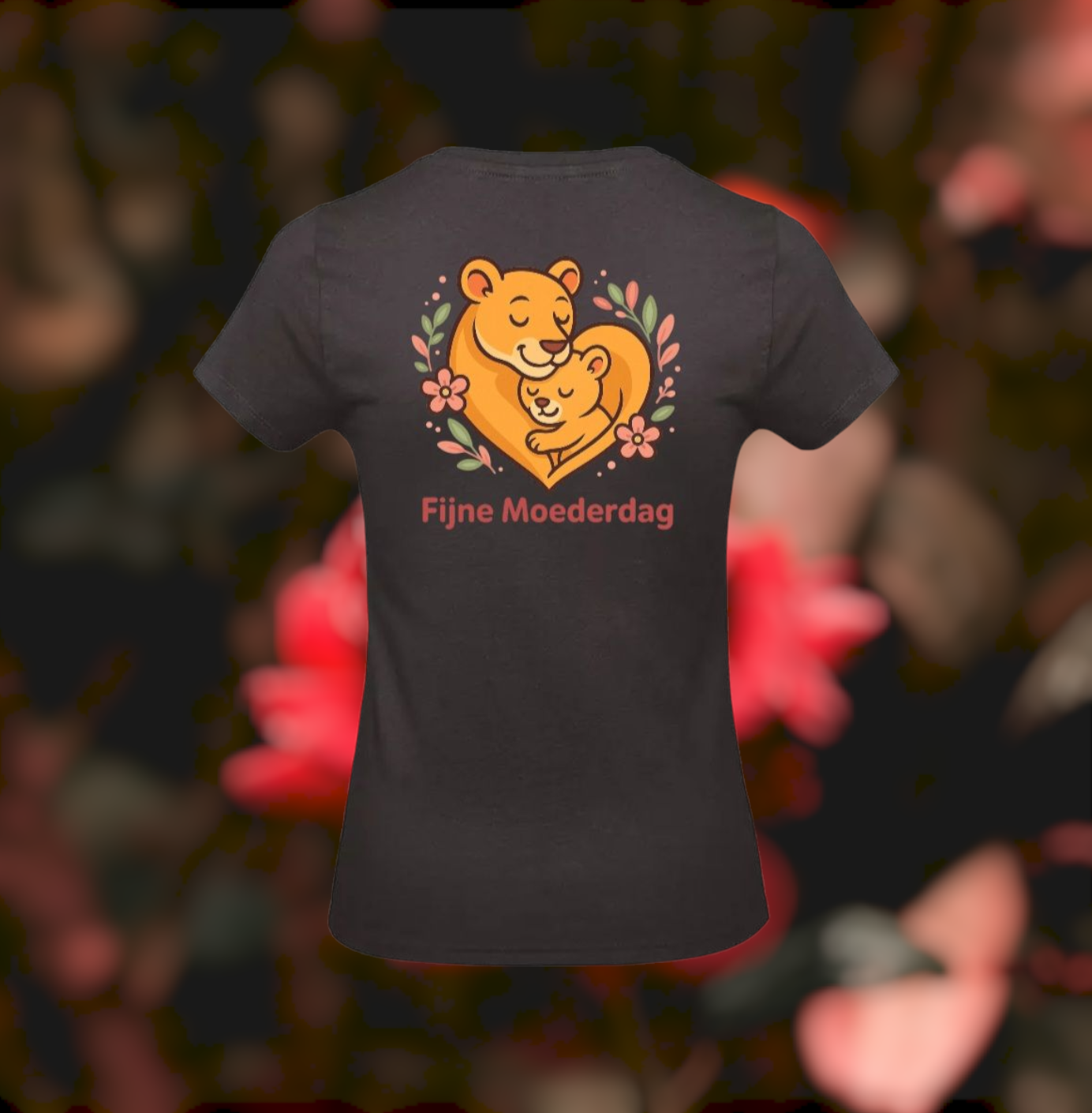 Fijne Moederdag Dames T-Shirt - Voor De Liefste Moeder!