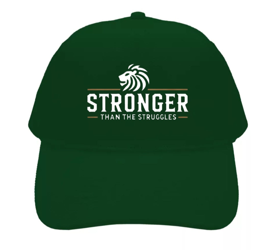 Stronger Than The Struggles Pet – Original Edition (Wit/Brons & Zwart/Brons Logo)
