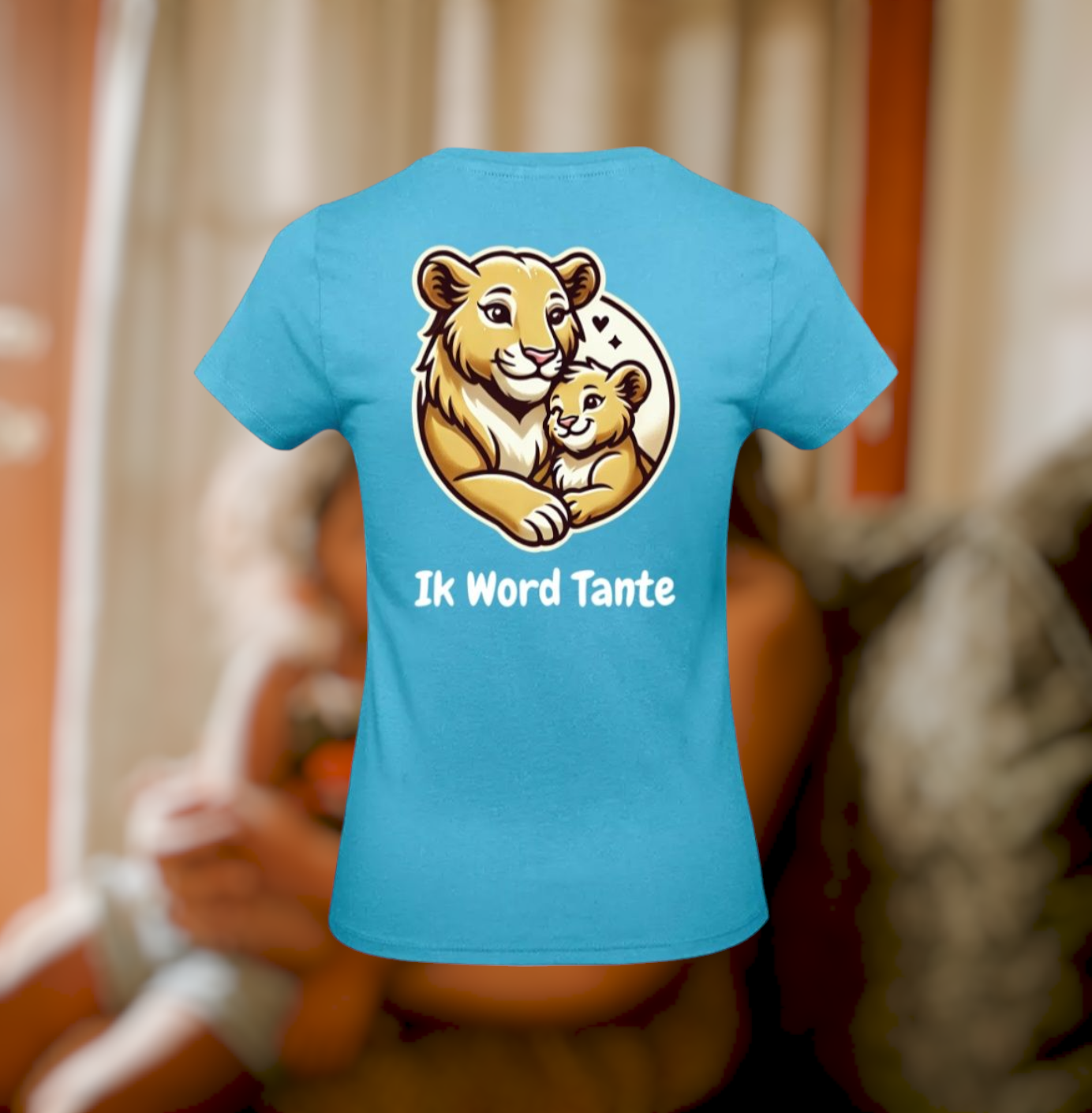 Ik Word Tante Dames T-Shirt - Animals Edition