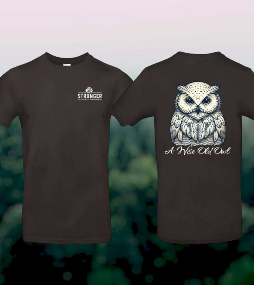 A Wise Old Owl Heren T-Shirt - Owl Edition