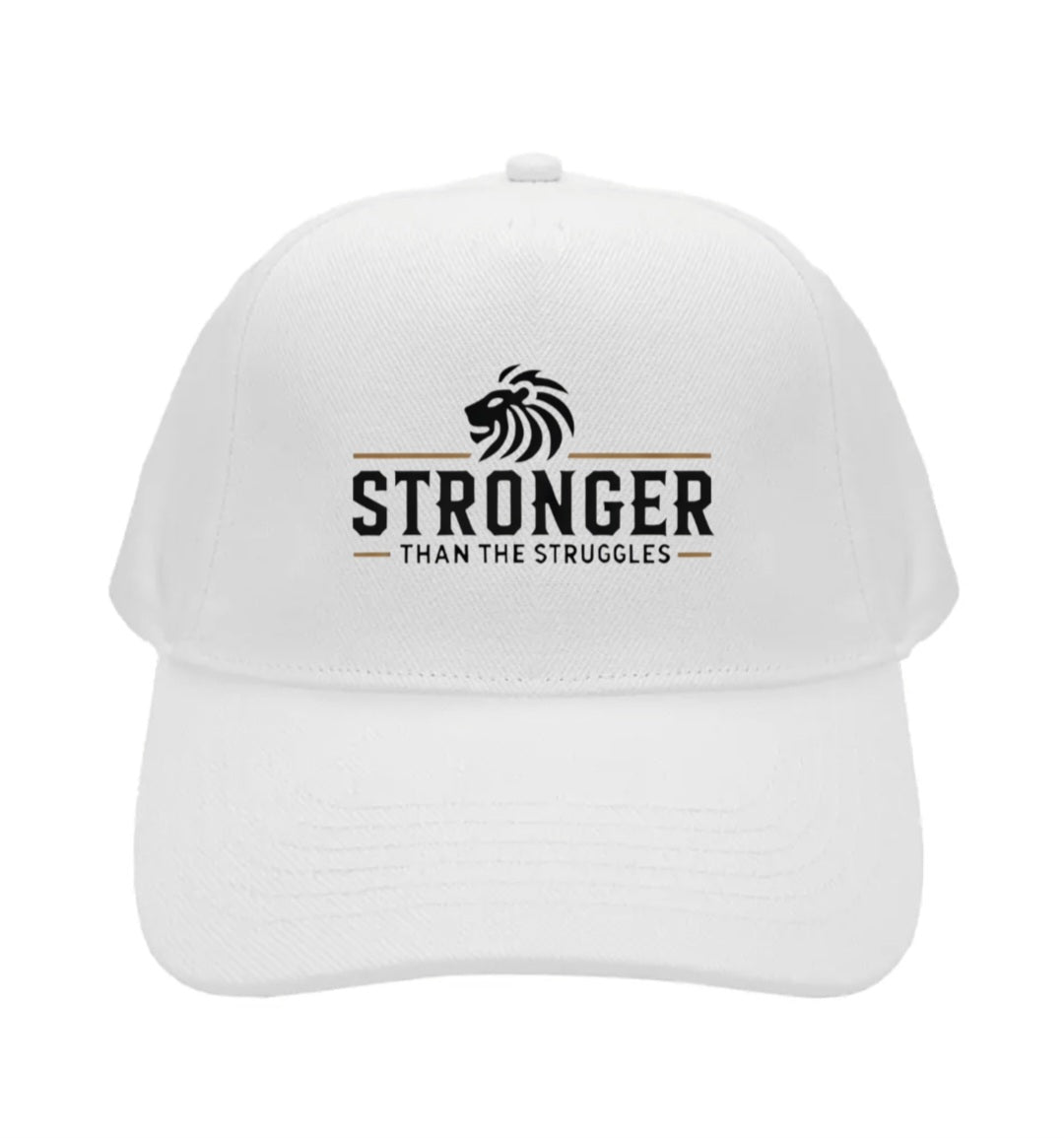 Stronger Than The Struggles Pet – Original Edition (Wit/Brons & Zwart/Brons Logo)