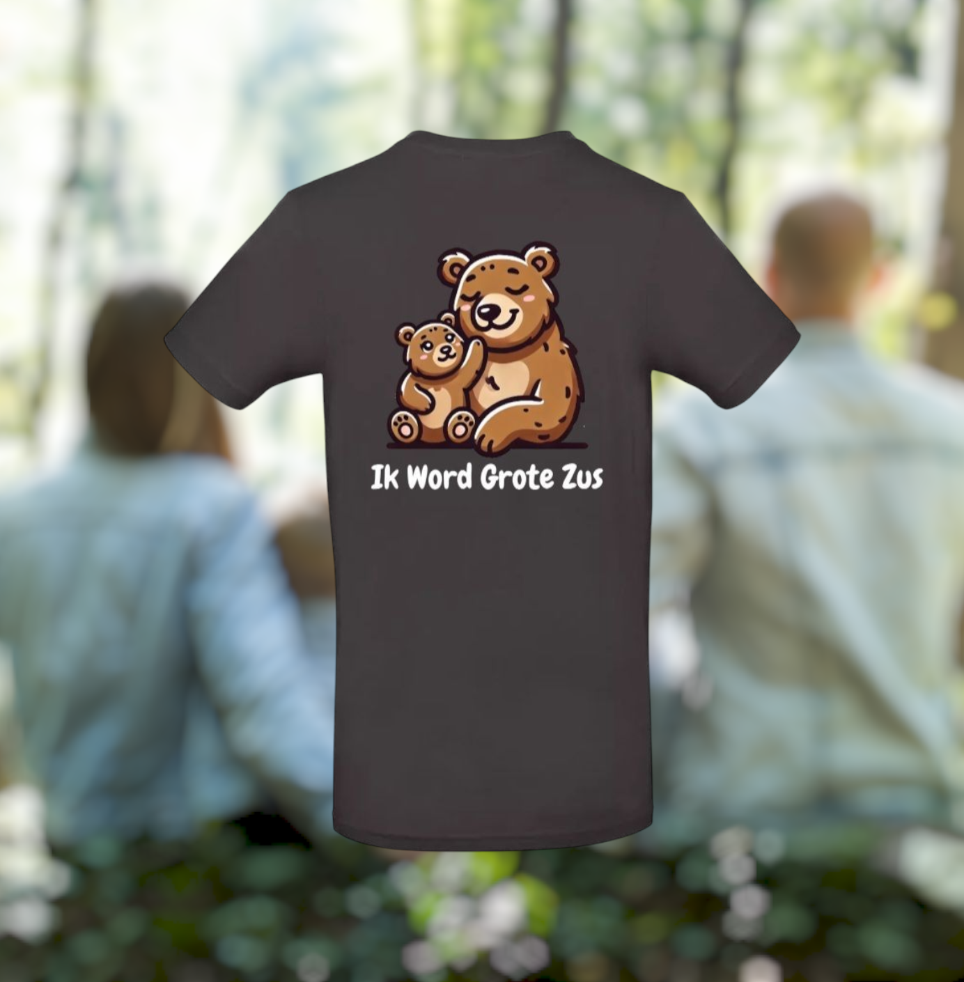Ik Word Grote Zus Meisjes T-Shirt – Animals Edition