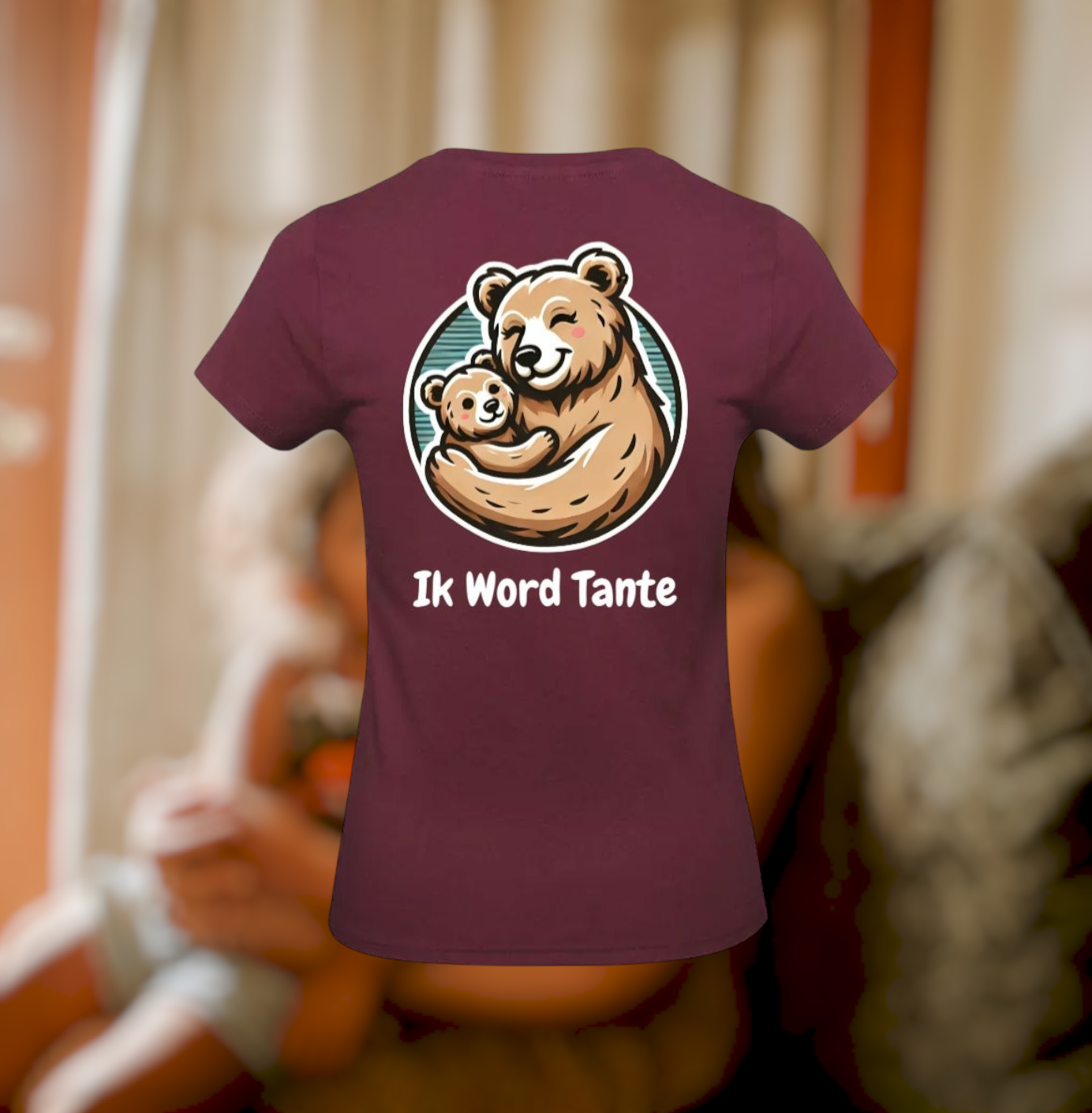 Ik Word Tante Dames T-Shirt - Animals Edition