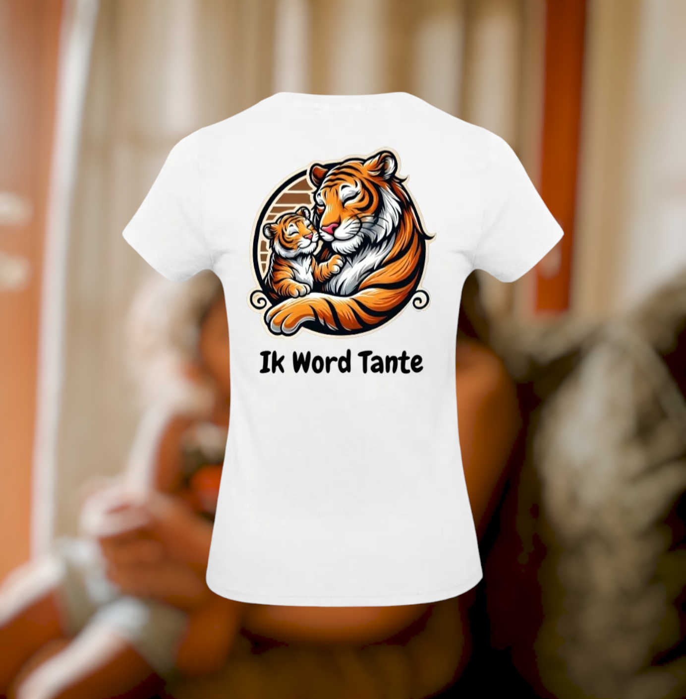 Ik Word Tante Dames T-Shirt - Animals Edition