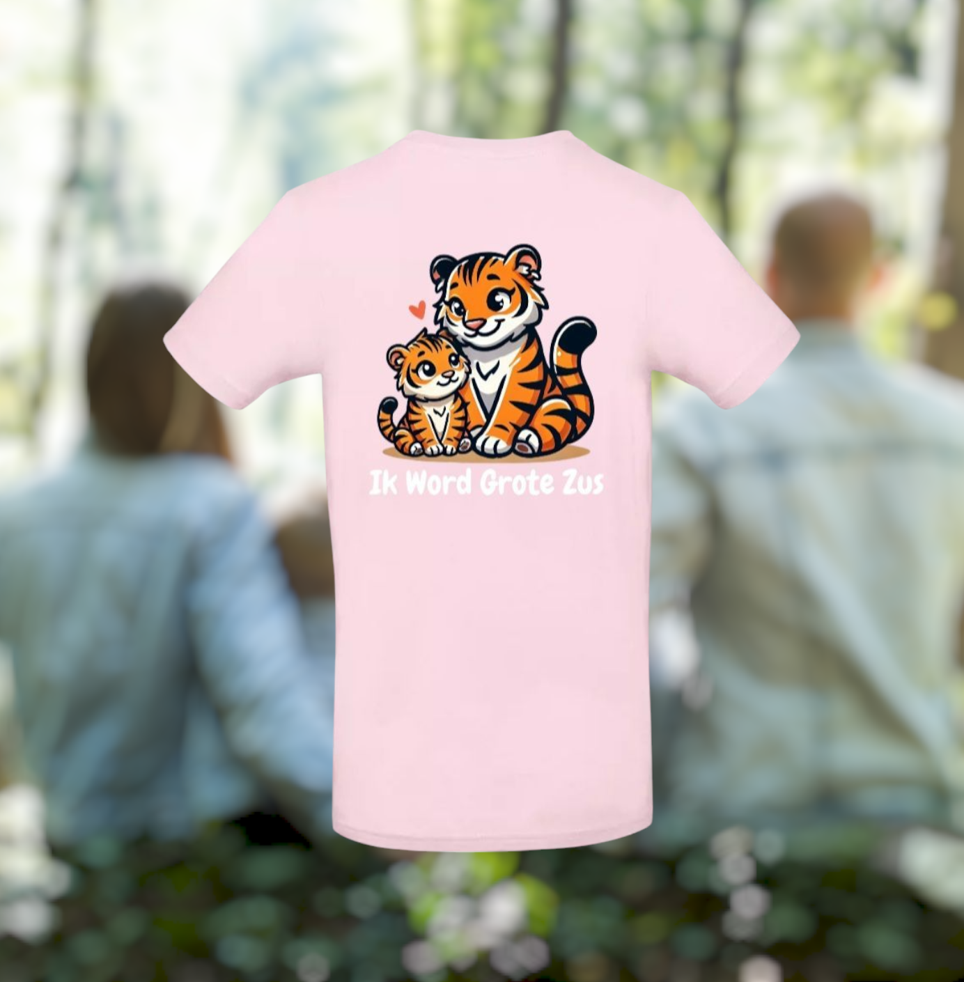 Ik Word Grote Zus Meisjes T-Shirt – Animals Edition