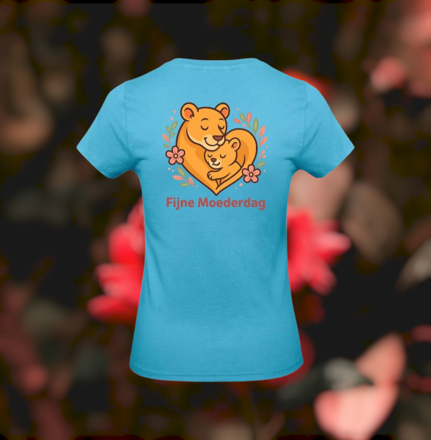 Fijne Moederdag Dames T-Shirt - Voor De Liefste Moeder!