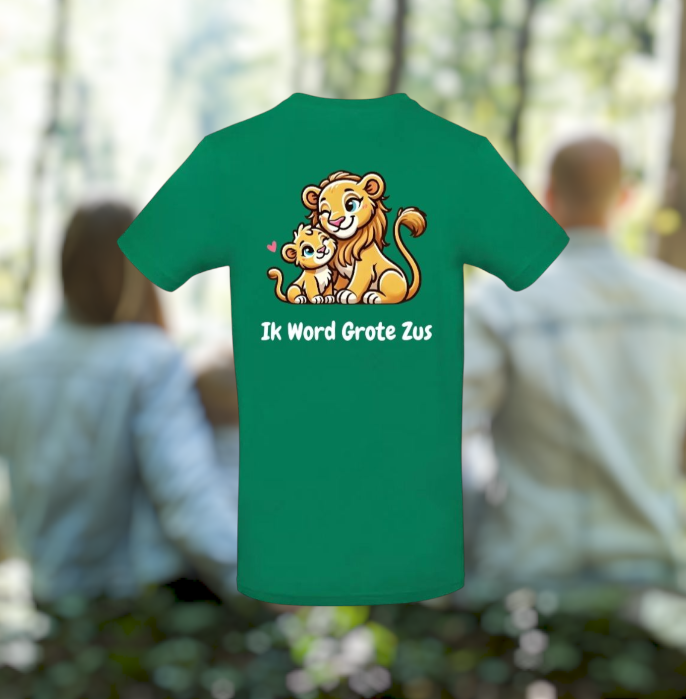 Ik Word Grote Zus Meisjes T-Shirt – Animals Edition