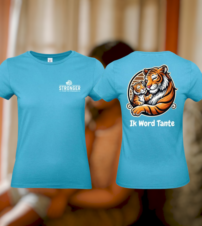 Ik Word Tante Dames T-Shirt - Animals Edition