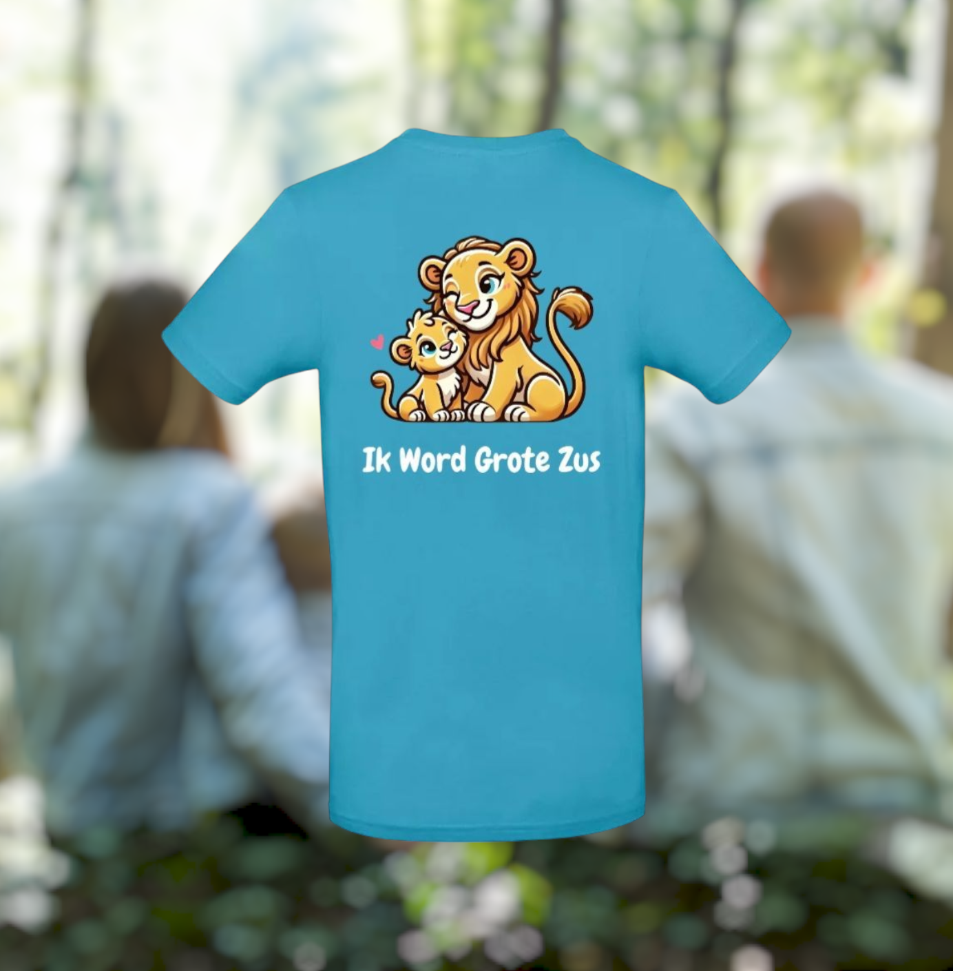 Ik Word Grote Zus Meisjes T-Shirt – Animals Edition