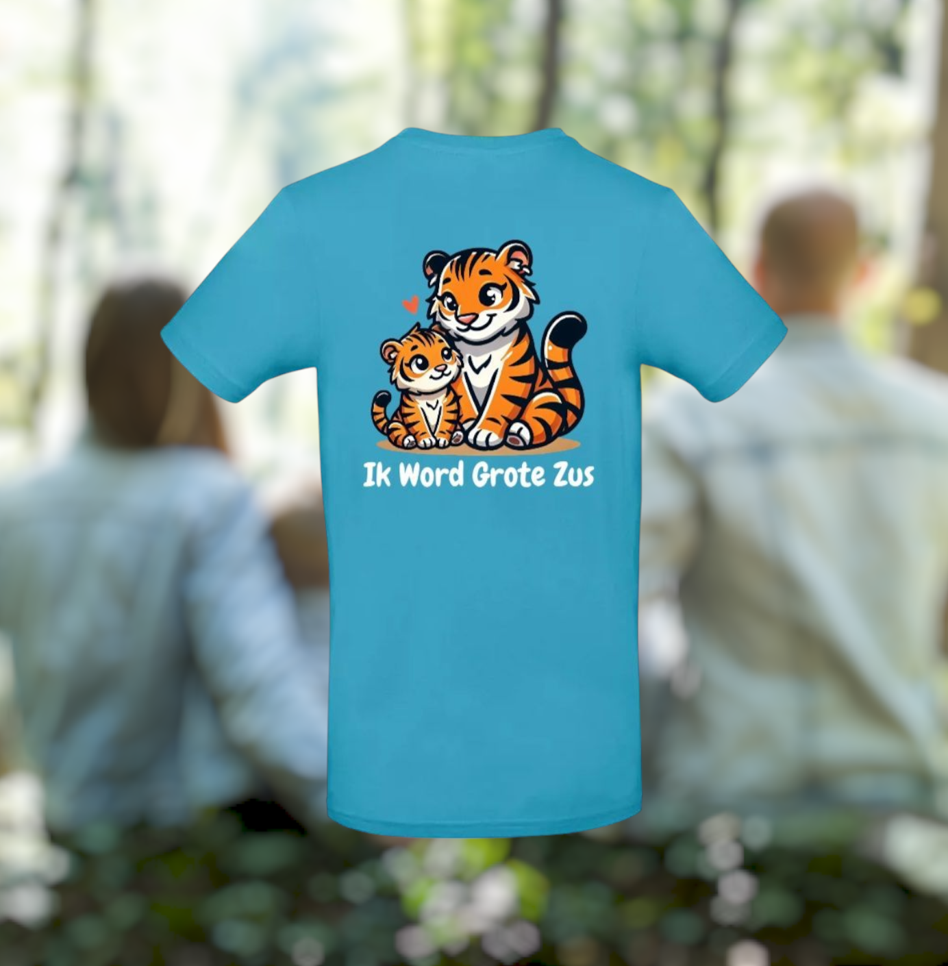 Ik Word Grote Zus Meisjes T-Shirt – Animals Edition