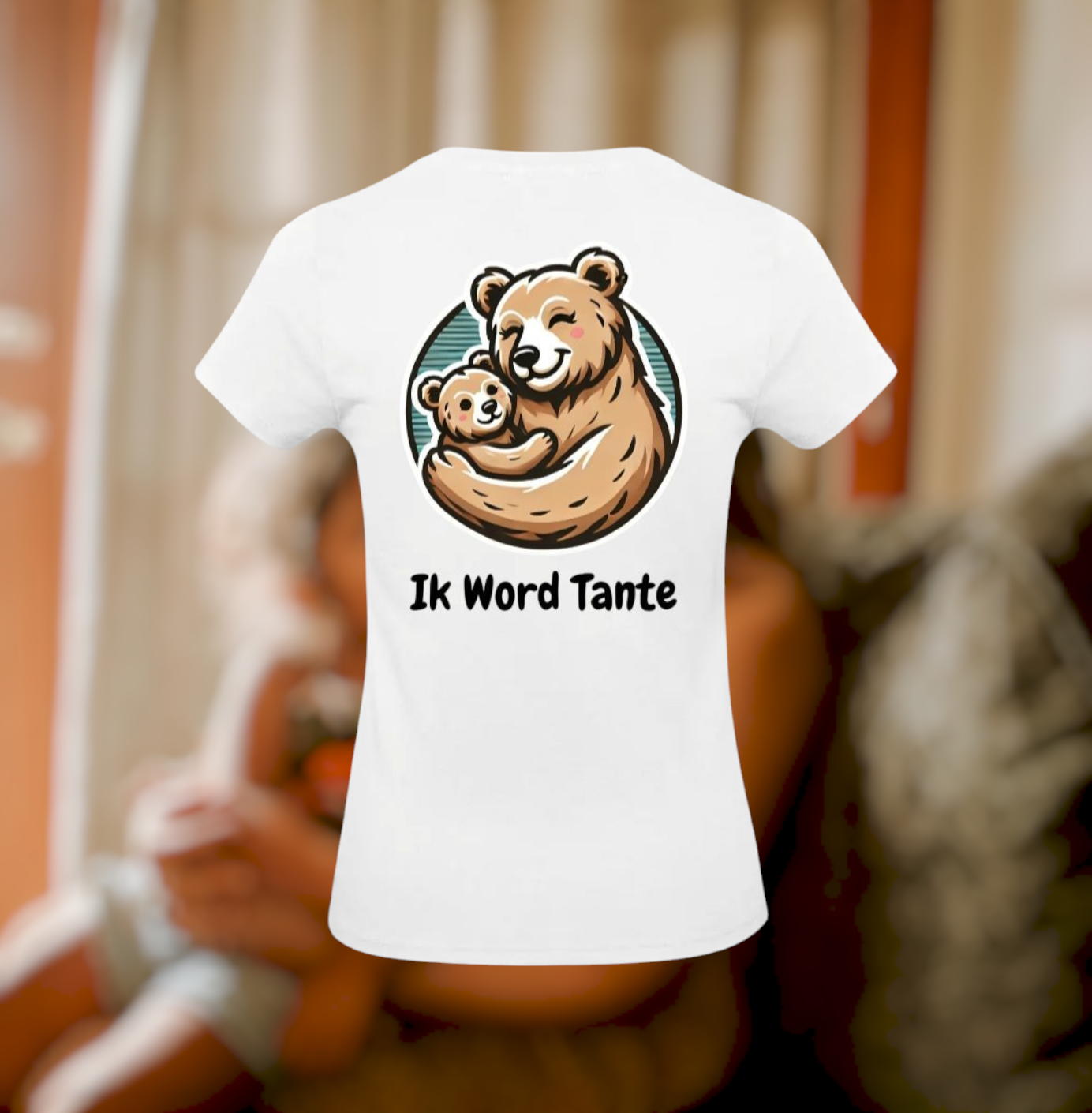 Ik Word Tante Dames T-Shirt - Animals Edition
