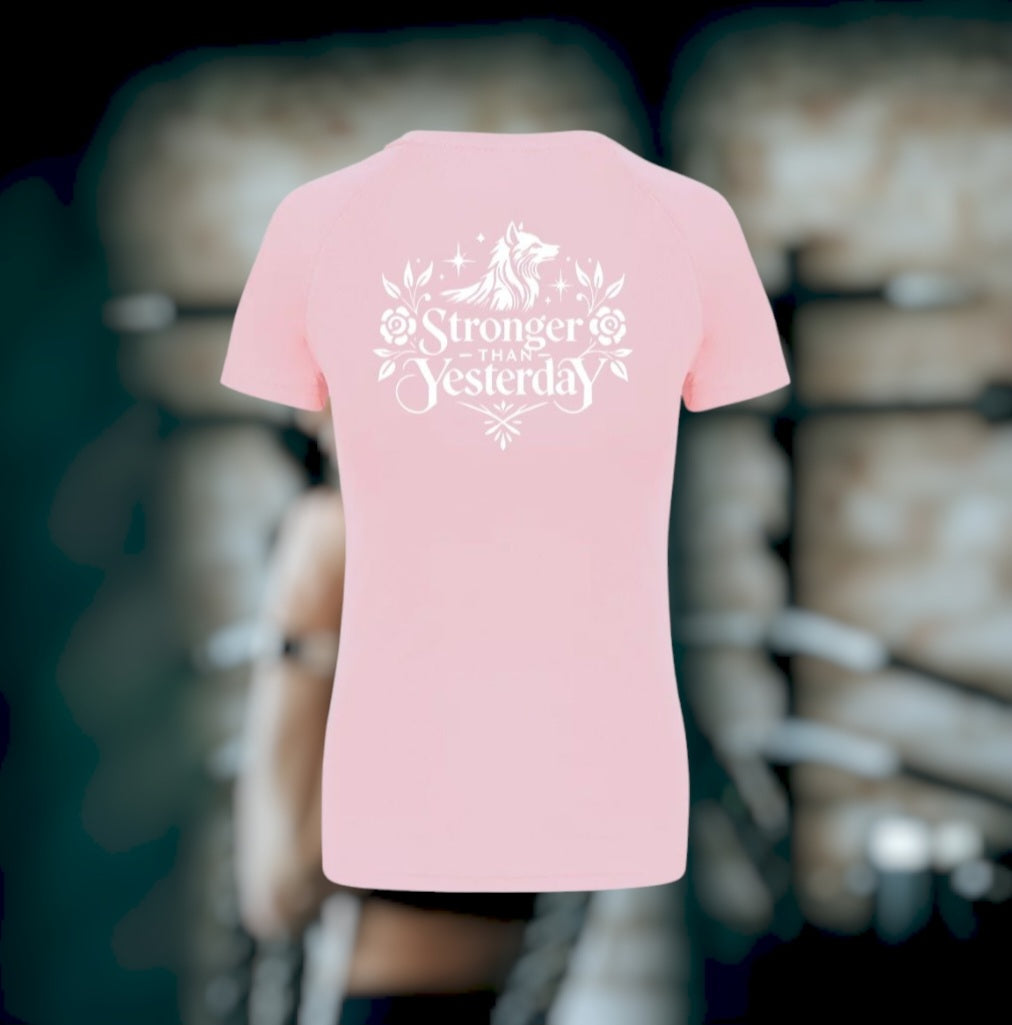 Stronger than yesterday Sport T-Shirt