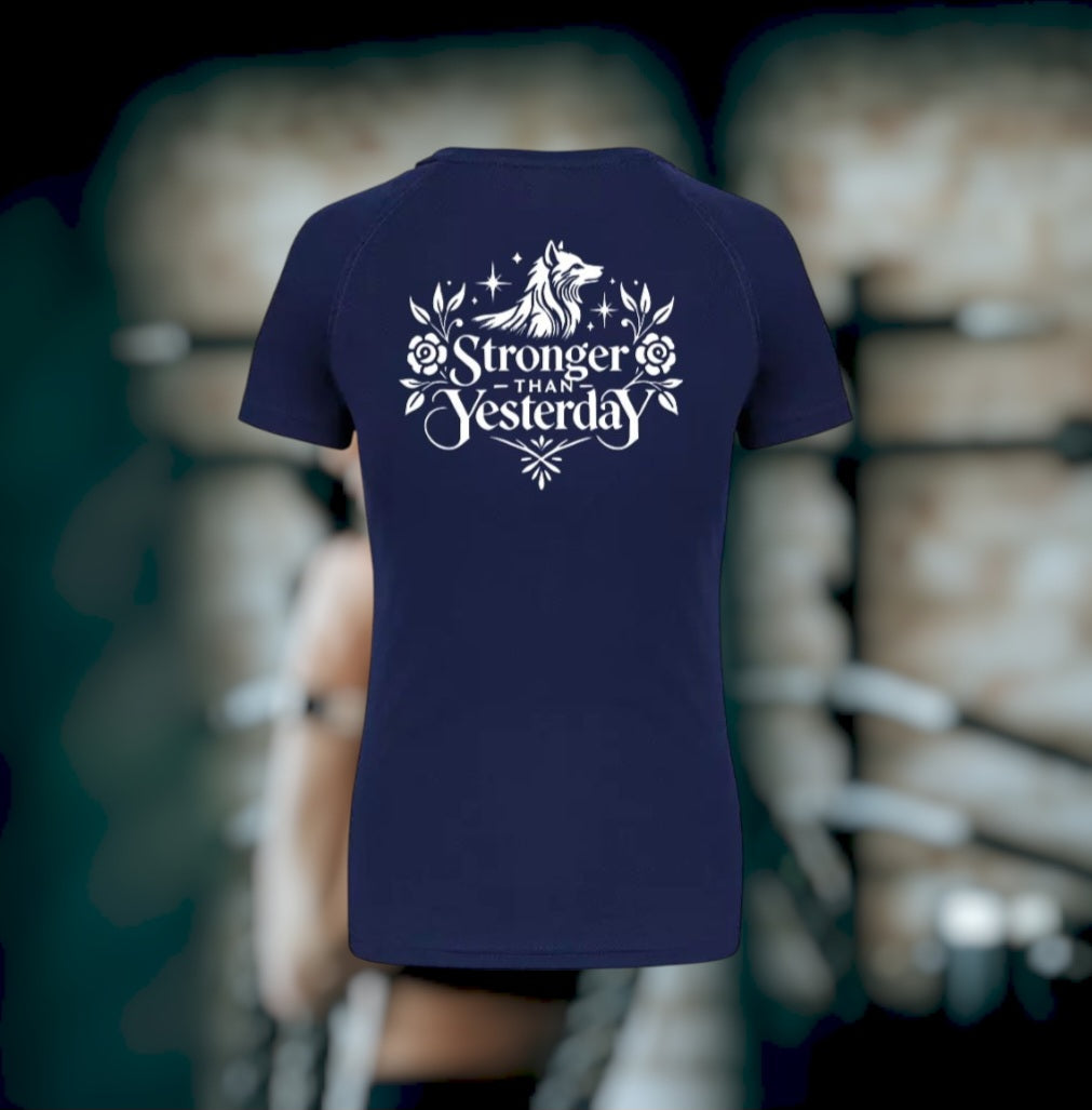 Stronger than yesterday Sport T-Shirt