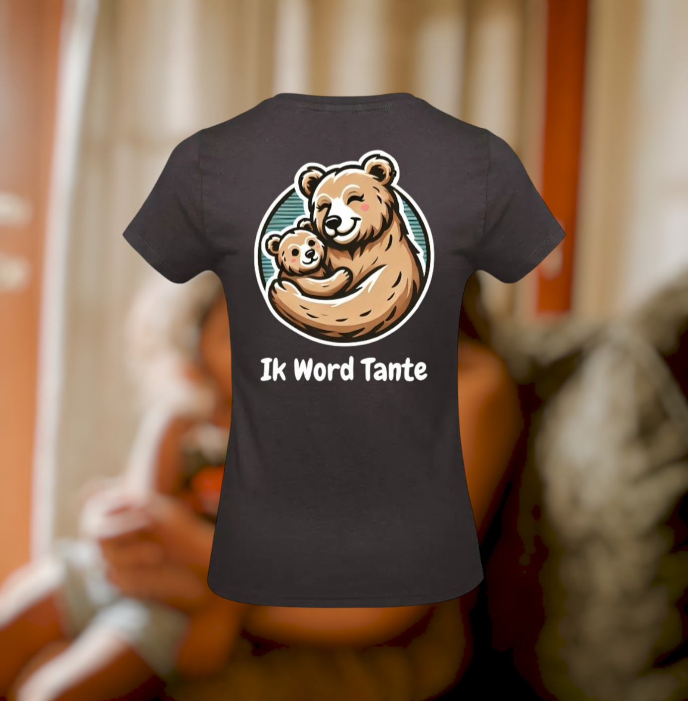 Ik Word Tante Dames T-Shirt - Animals Edition