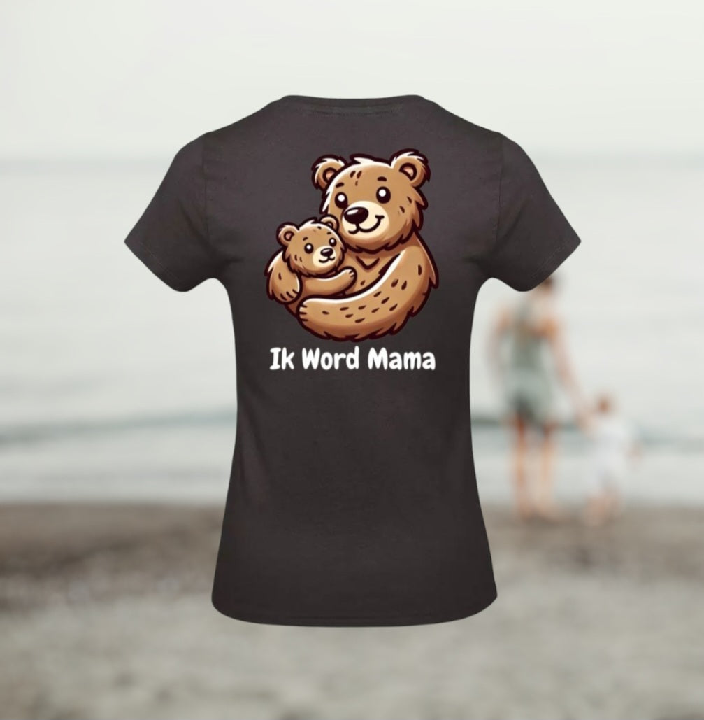 Ik Word Mama Dames T-Shirt - Animals Edition