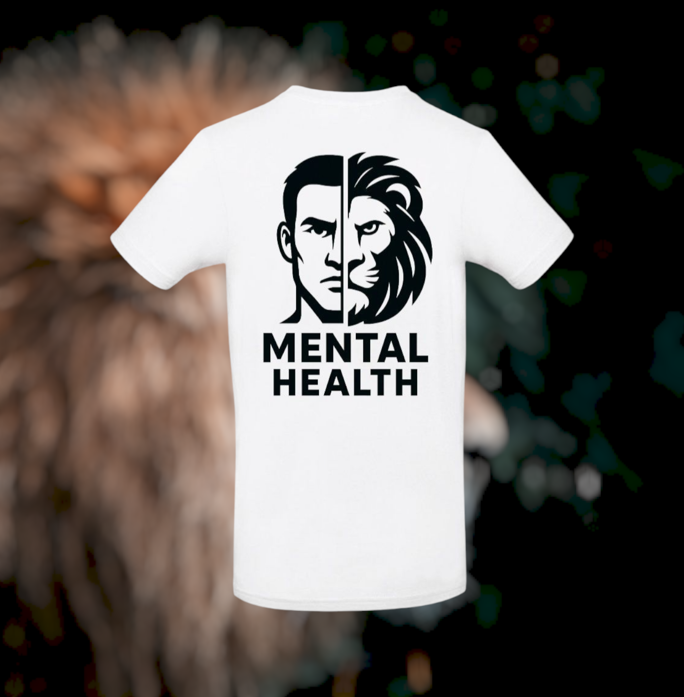 Mental Health Heren T-Shirt - Inner Lion