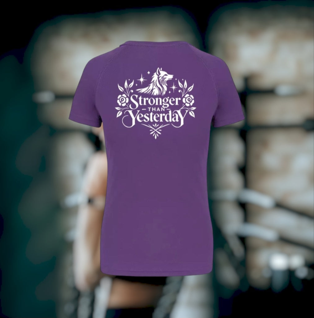 Stronger than yesterday Sport T-Shirt