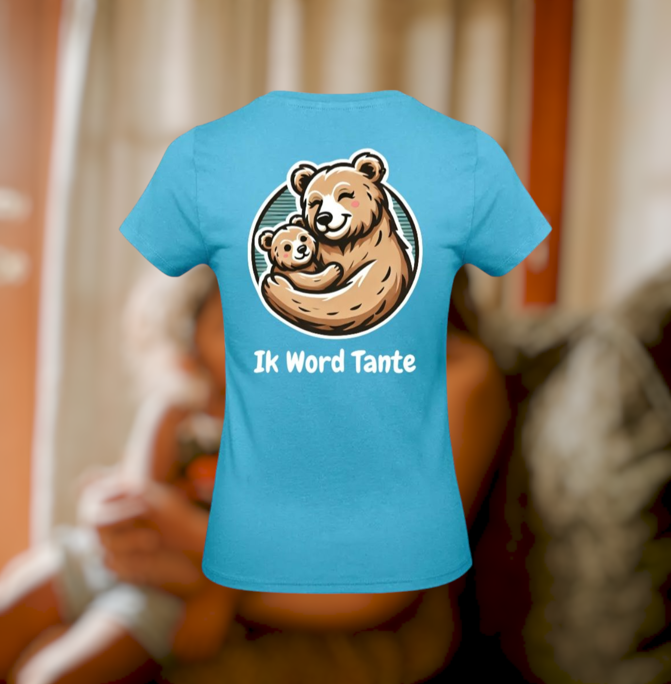 Ik Word Tante Dames T-Shirt - Animals Edition