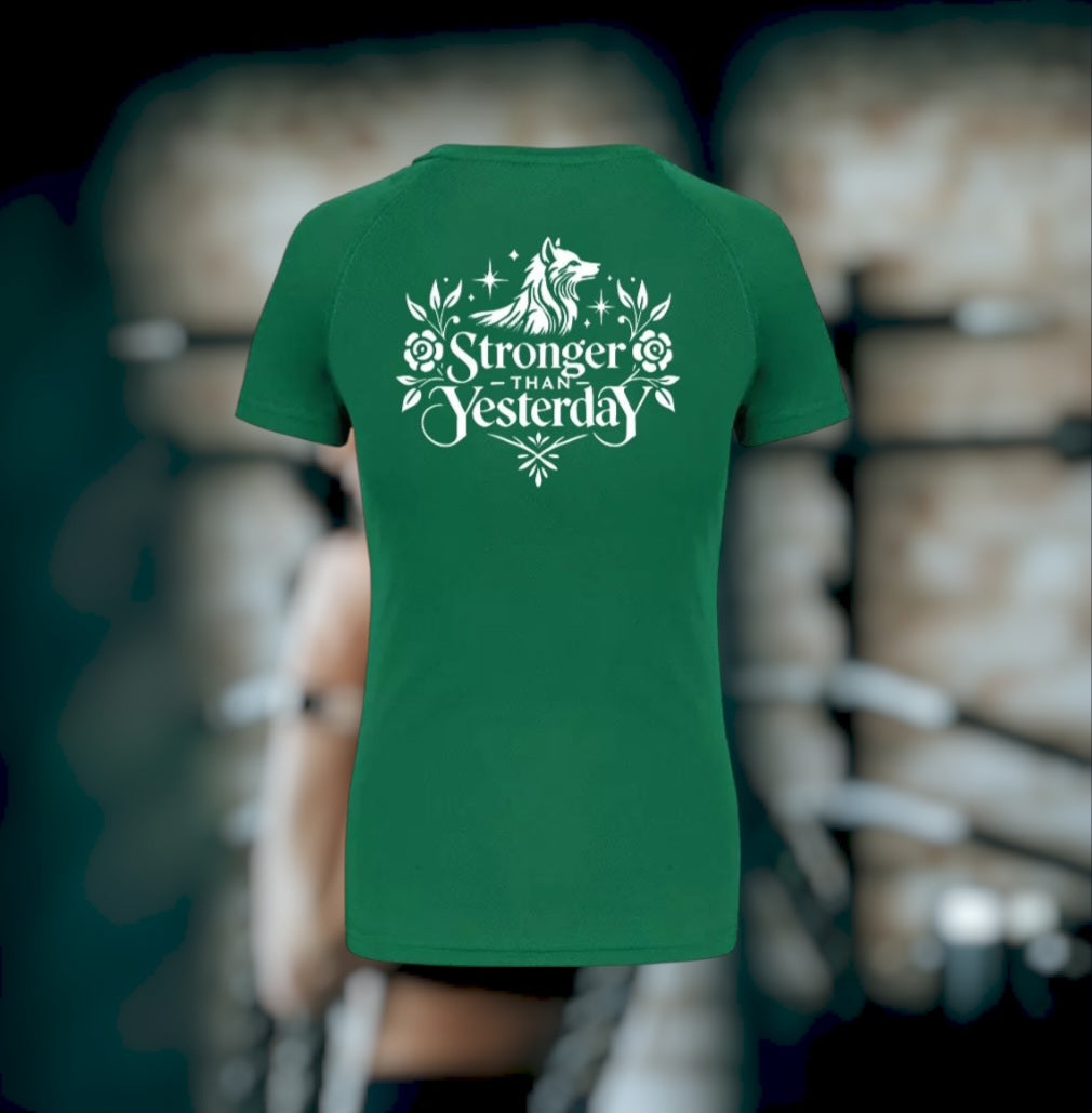 Stronger than yesterday Sport T-Shirt
