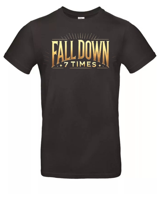 Rise Again Heren T-Shirt - Power Edition (Gouden logo's)