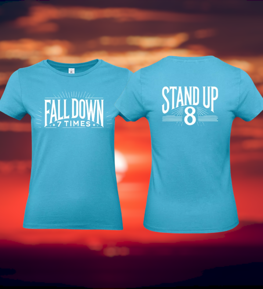 Rise Again Dames T-Shirt - Classic Edition (Witte & Zwarte logo's)