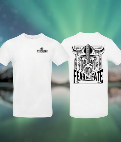 Fear No Fate Heren T-Shirt - Classic Edition (Witte & Zwarte logo's)